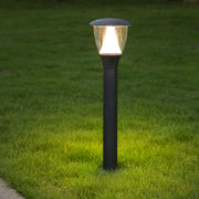Modern Minimalist Bollard Path Light — Die-Cast Aluminum, 8W OSRAM LED, 3000K, IP65, Three Height Options (11", 11.8", 23.6")