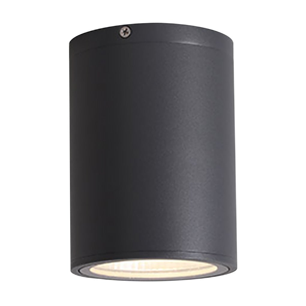 Cylindrical Surface-Mount Downlight — Aluminum & Glass, COB LED 8W/12W, IP54 Weatherproof