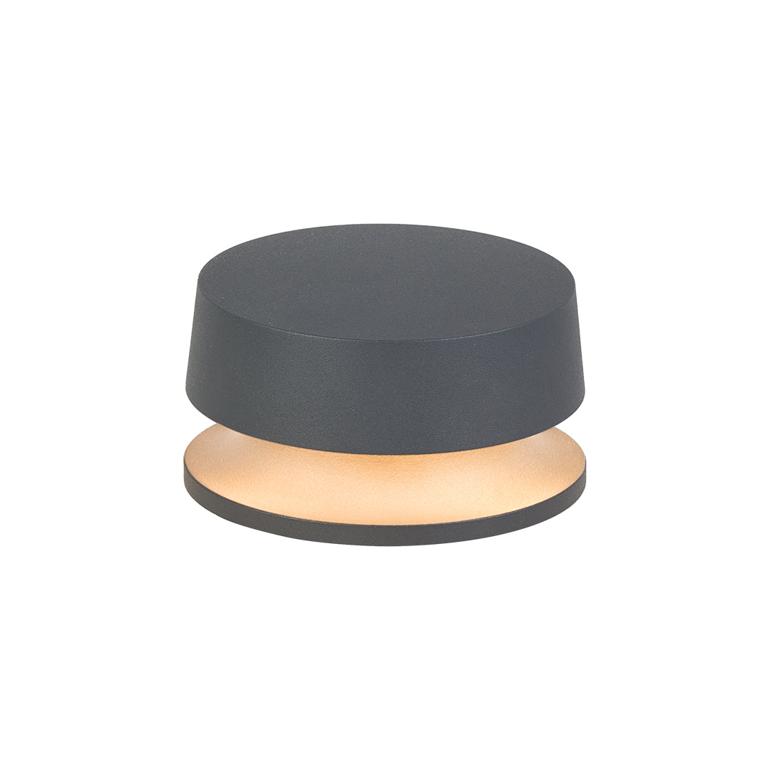 Modern Outdoor Bollard Path Light — Aluminum & Glass, 5W LED, 3000K, IP65 Weatherproof