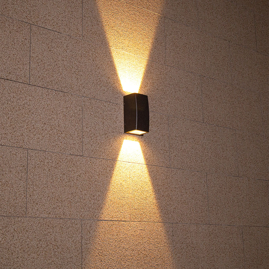 Modern Waterproof LED Up/Down Outdoor Wall Light