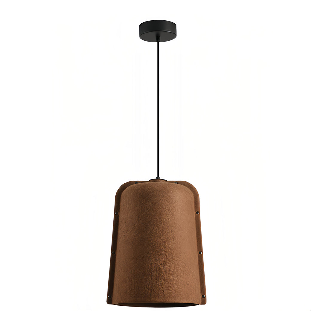Acoustic Felt Bell Pendant — Recycled PET, Adjustable Height, 11.81" × 15.75", 6 Colors