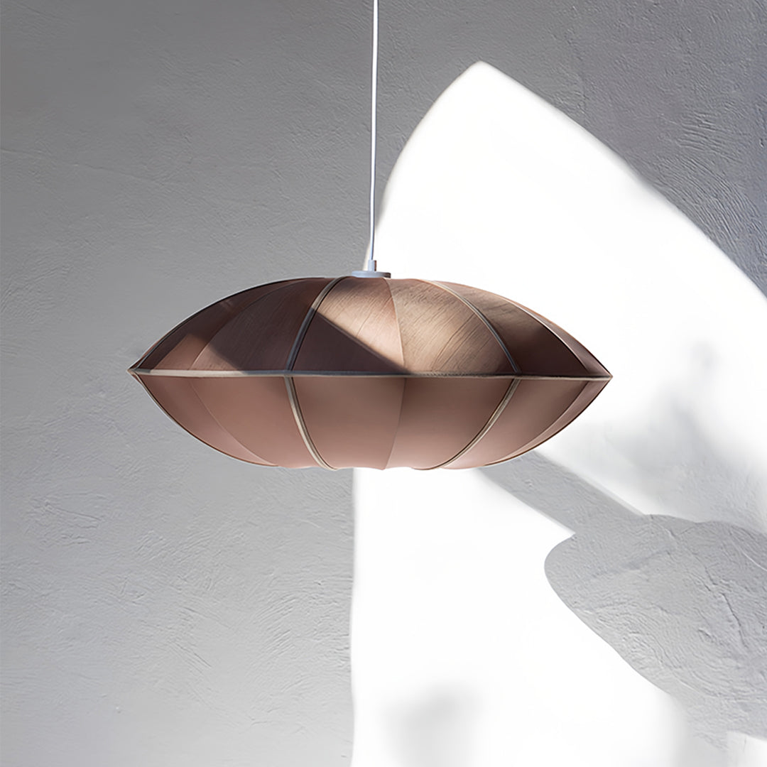 Vintage Lantern Pendant — Fabric Shade, E27, 5W LED 4000K, 30cm / 40cm / 50cm