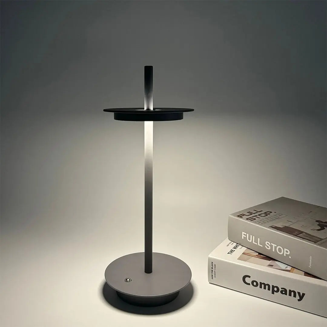 Modern Portable Metal Buffet Lamps - Dimmable Cordless Table Lamps Luxe