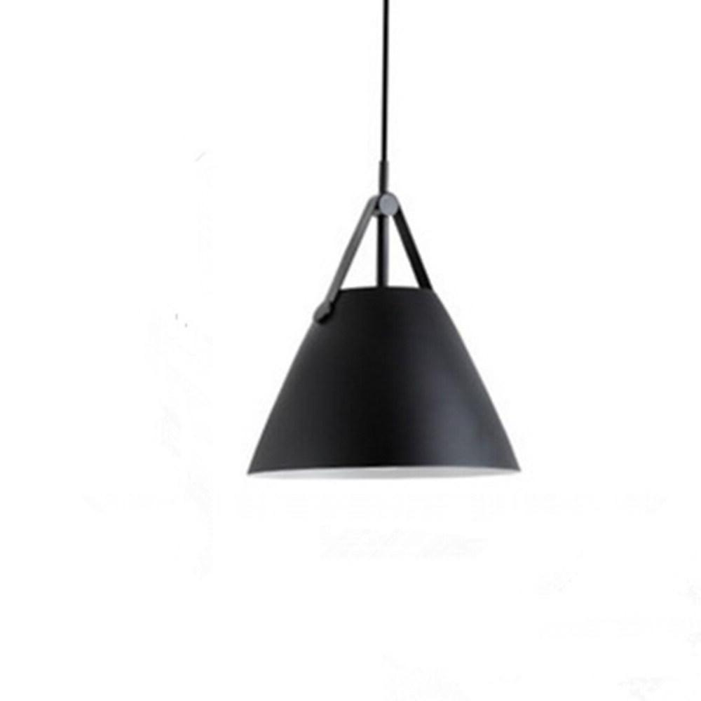 Conical Mini Pendant — Metal, 11" Diameter, E26/E27, 40W Max, 39" Adjustable Cord