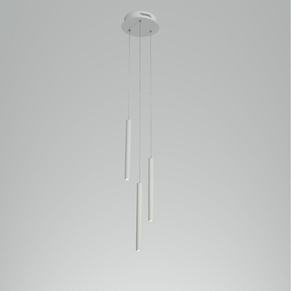 Adjustable LED Multi-Light Pendant Set — Aluminum, 3-Light, Kitchen Island