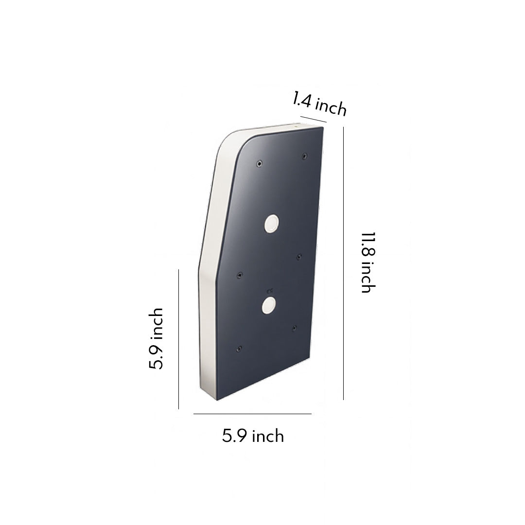 Minimalist Hardwired Step & Deck Light — Stainless Steel, 5W LED, 3000K Warm White, IP65 Weatherproof