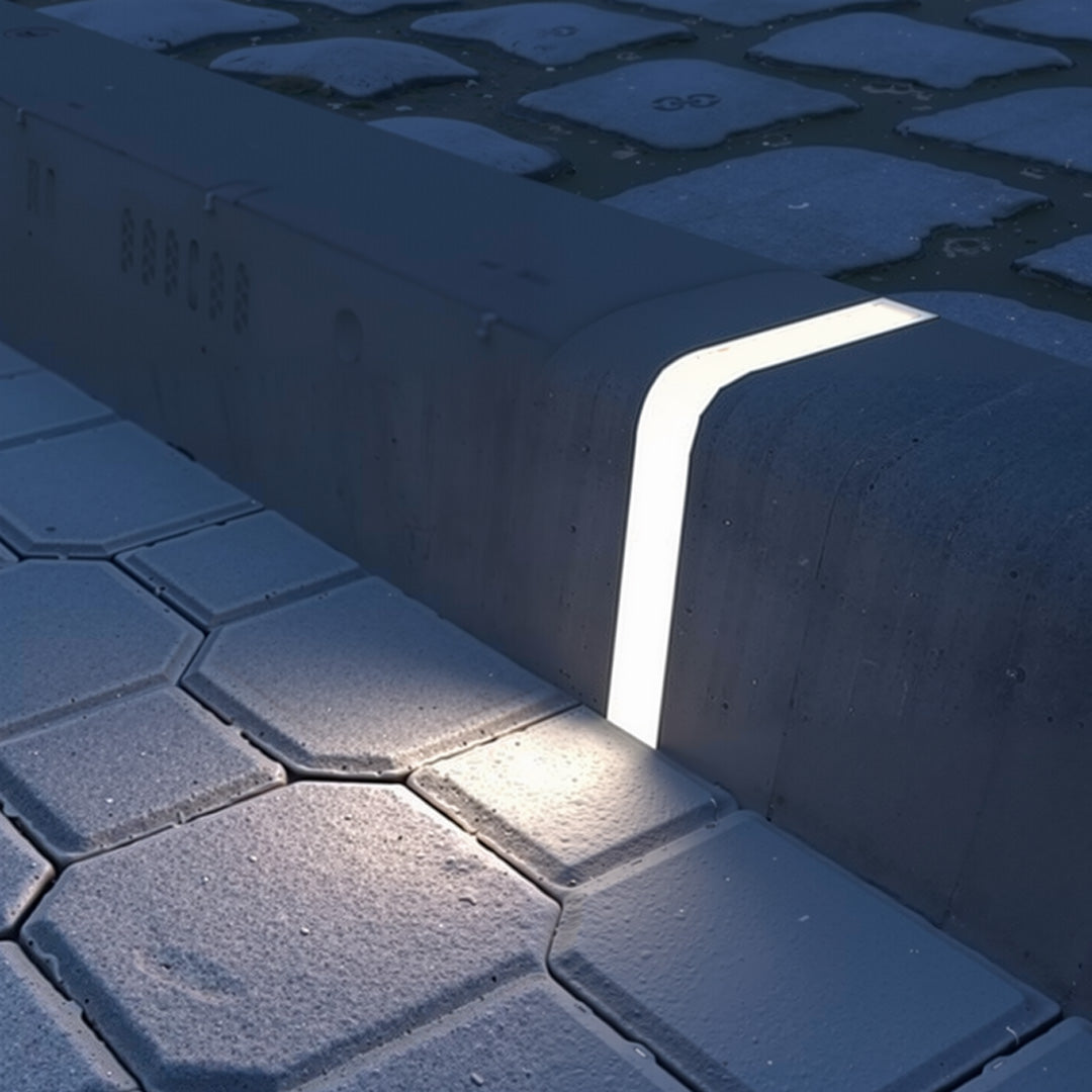 Minimalist Hardwired Step & Deck Light — Stainless Steel, 5W LED, 3000K Warm White, IP65 Weatherproof