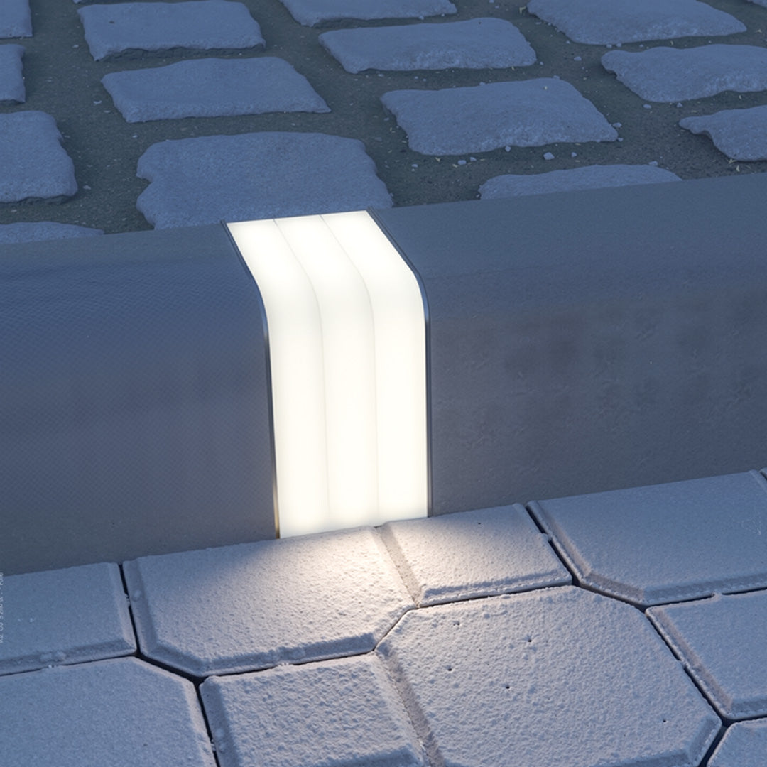 Minimalist Hardwired Step & Deck Light — Stainless Steel, 5W LED, 3000K Warm White, IP65 Weatherproof