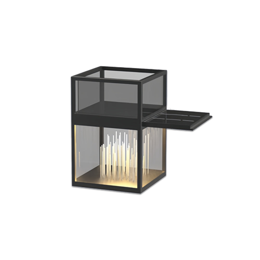 Decorative Outdoor Bollard Light — Stainless Steel, 12W LED, IP65, Solar or Hardwired, 3 Sizes