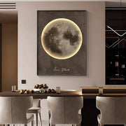 decorative painting for moon electric meter box