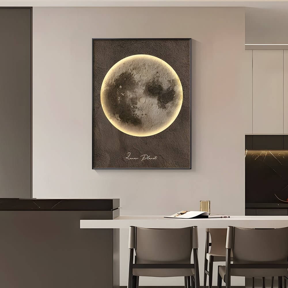 decorative painting for moon electric meter box