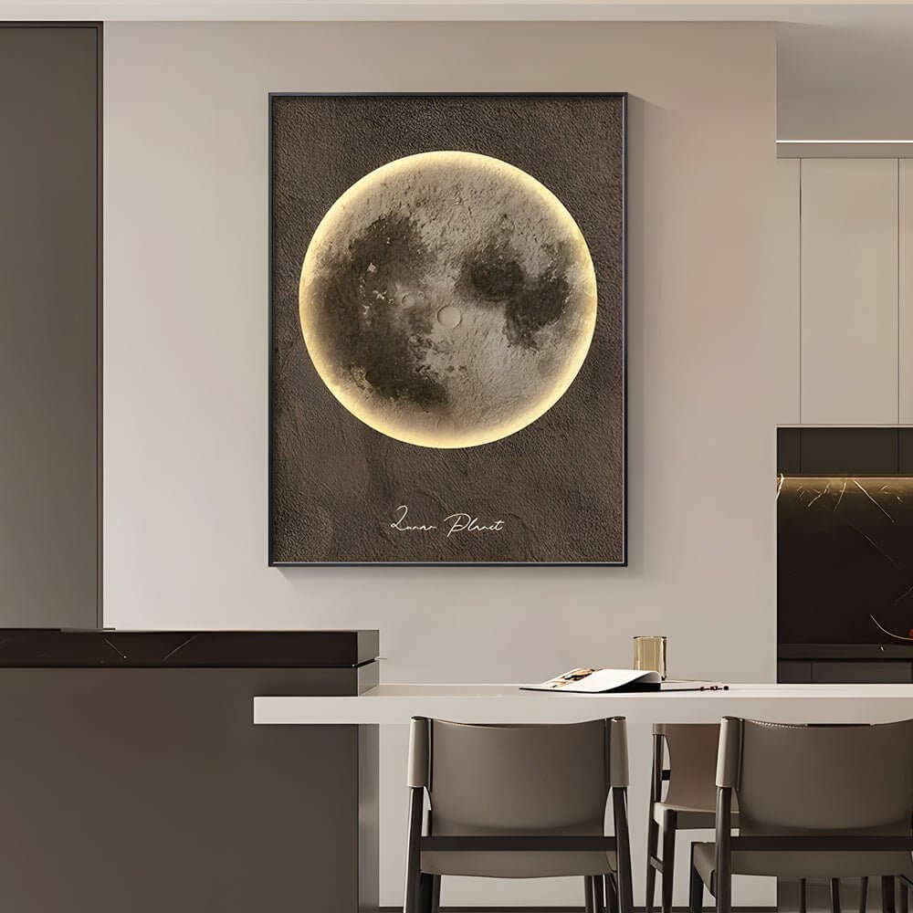decorative painting for moon electric meter box