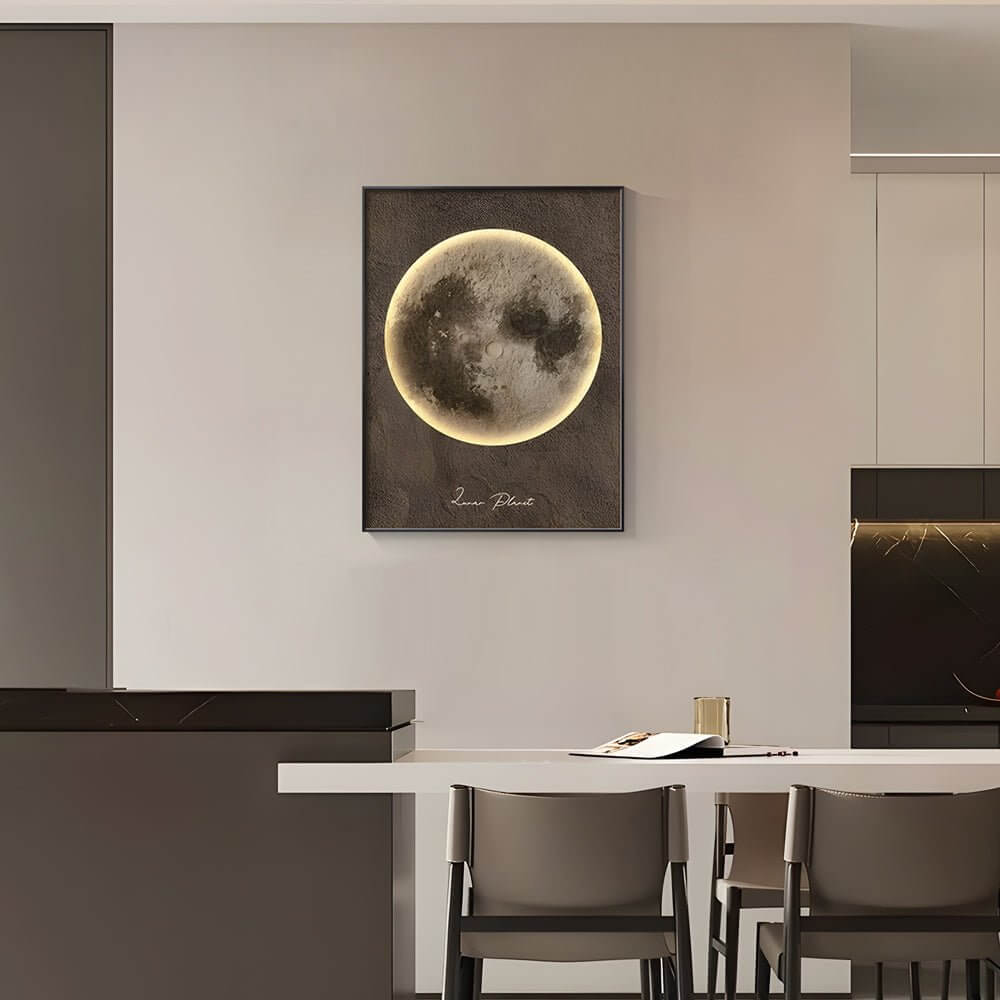 decorative painting for moon electric meter box