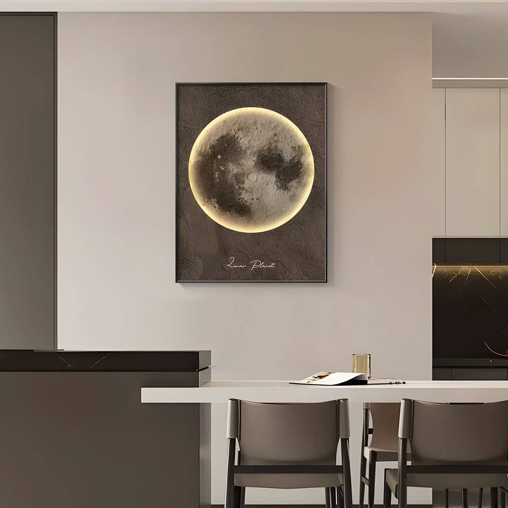 decorative painting for moon electric meter box