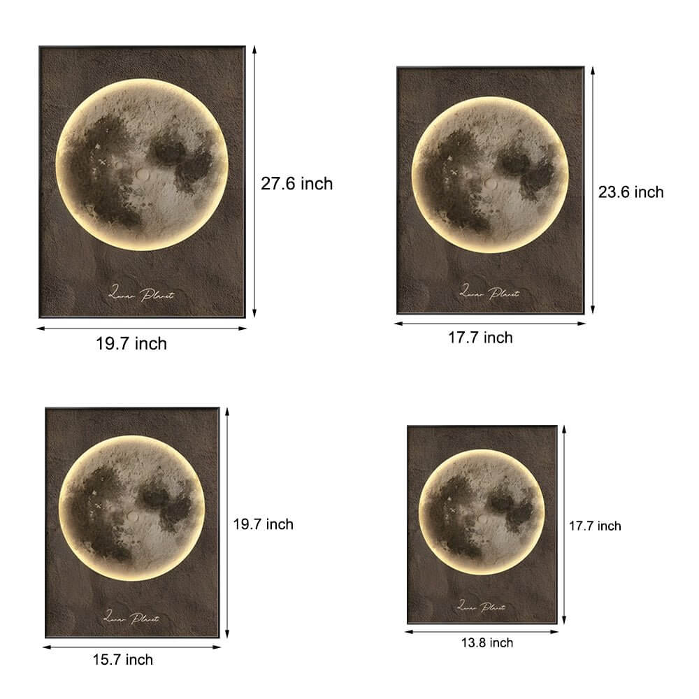 decorative painting for moon electric meter box