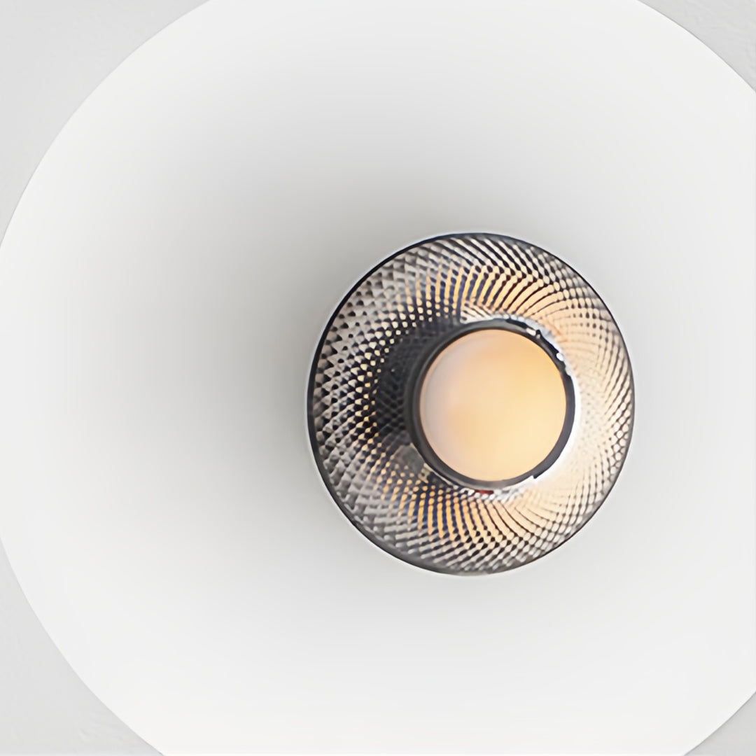 Trimless Round Recessed Downlight — Integrated LED, 7W–15W, UGR≤9 Anti-Glare, 3000K–6000K, Ra≥98