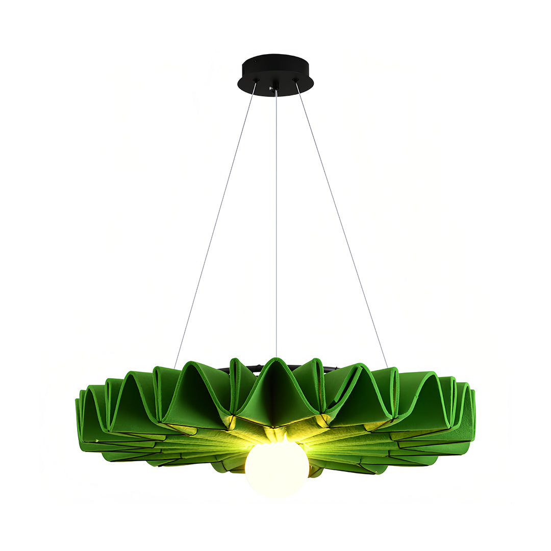 Large-Diameter PET Felt Pendant — Minimalist, Sound-Absorbing, E27, 24"–40" Sizes