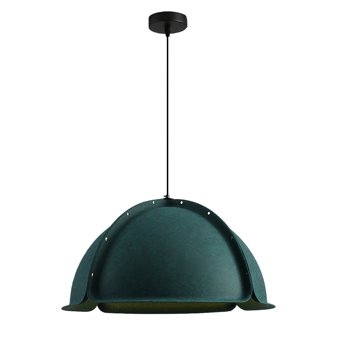 Hat-Shape PET Felt Pendant Light — Iron Frame, Adjustable Height, E27, 23.6" or 31.5"