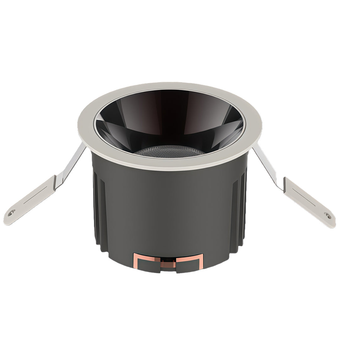 Full-Spectrum LED Recessed Can Light — Aluminum, Anti-Glare, 7–15W, 3000K, 36° Spotlight or 60° Downlight