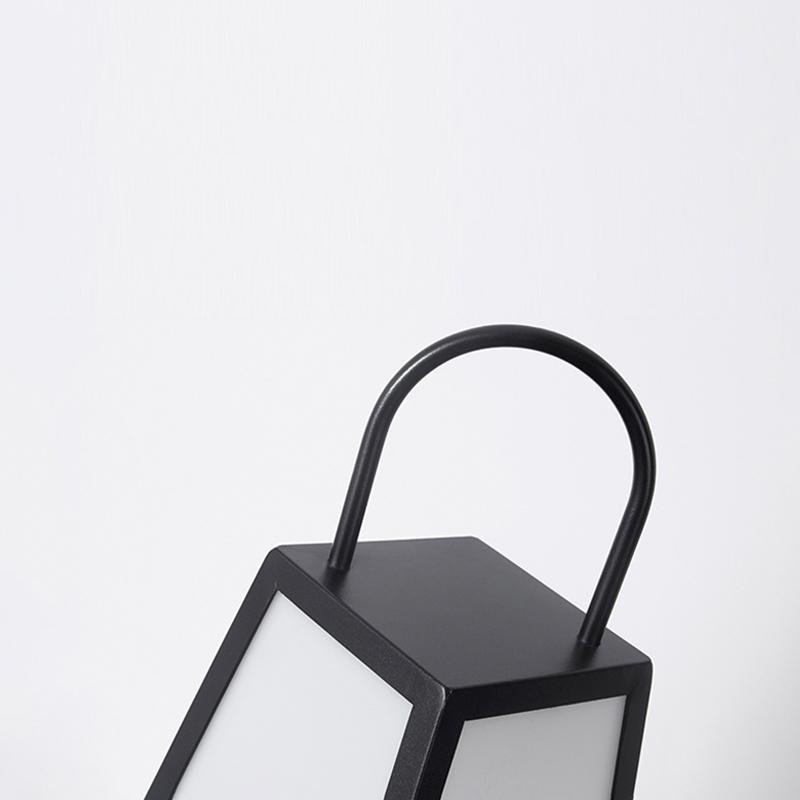 Retro Outdoor Lantern — Stainless Steel & PMMA, LED 5W, 3200K Warm White, IP54, 10" × 20"