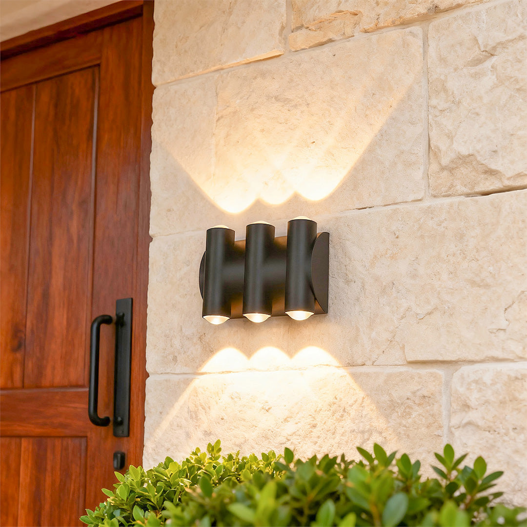 Outdoor Waterproof LED Wall Lights with Up and Down Lighting