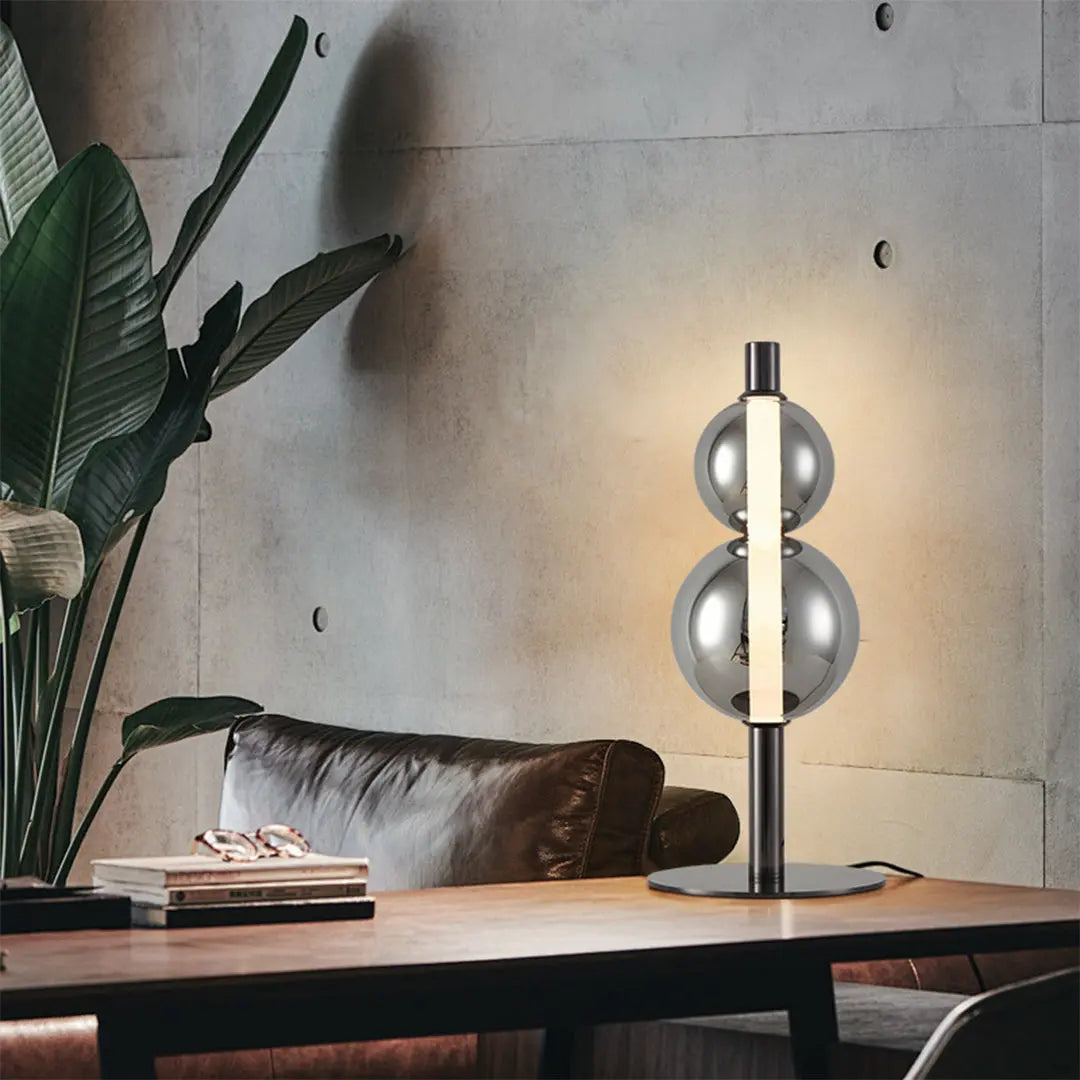 Modern Minimalist Art Table Lamp - Full Spectrum Eye-Care Design Luxe