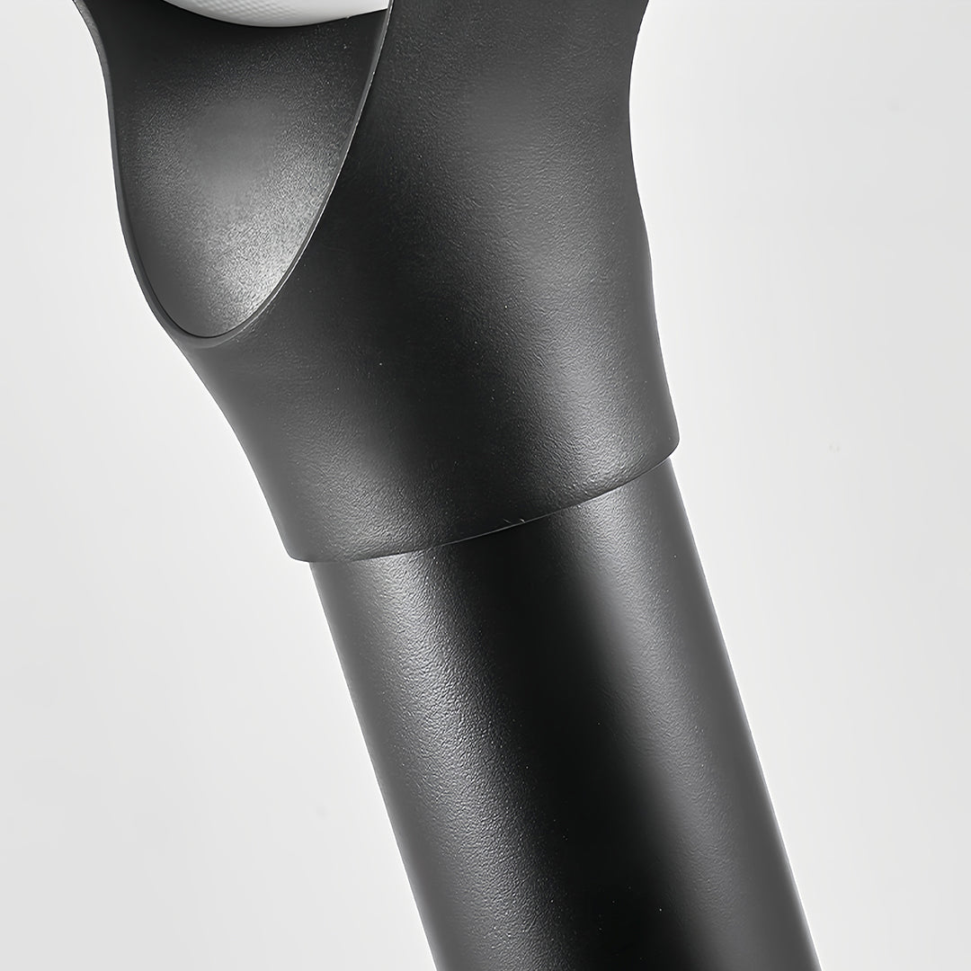 Chic Minimalist Solar Bollard Lights - Simple LED Outdoor Lawn Illumination