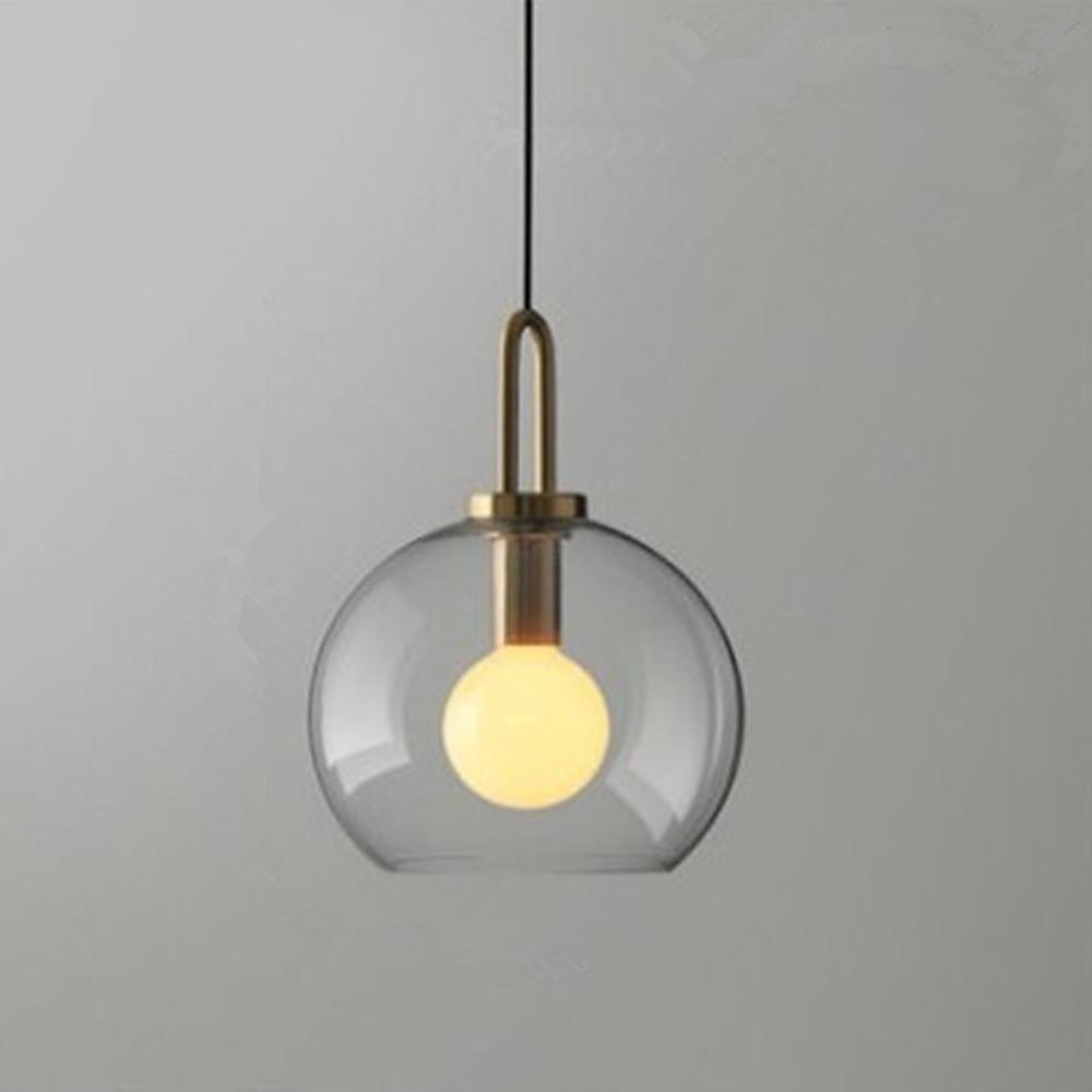 Industrial Globe Mini Pendant — Electroplated Metal and Glass, 1-Light E26/E27, 10" Diameter, 59" Adjustable Cord