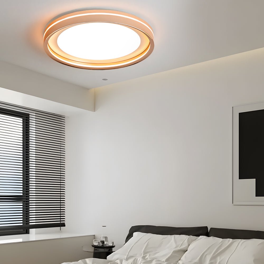 15''/19'' Dia Layered LED Ceiling Lights with 3-Step Dimming