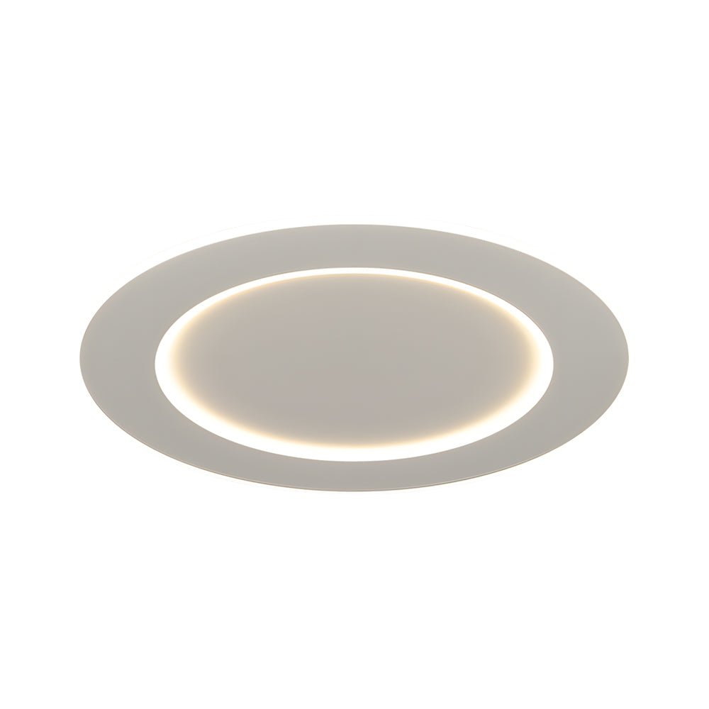 dimmable white led circle flush mount ceiling light