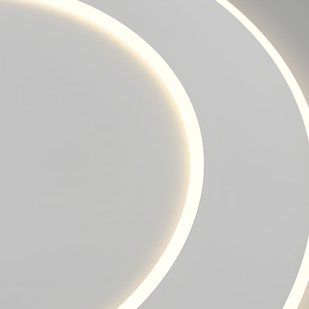 dimmable white led circle flush mount ceiling light