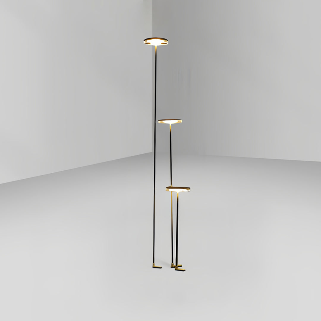 High-Pole Outdoor Path Light — Stainless Steel, Acrylic Shade, LED Warm White, IP65 Weatherproof