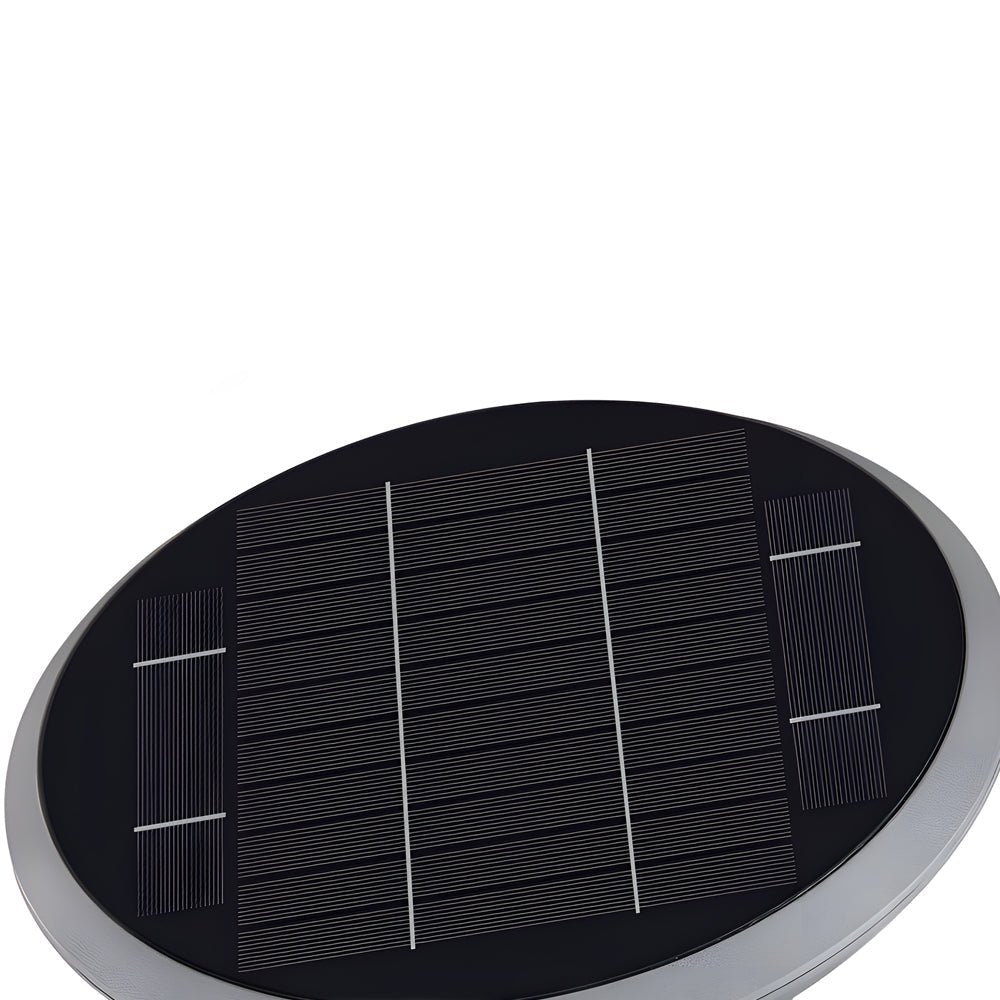 dual motion sensor solar outdoor garden pole light