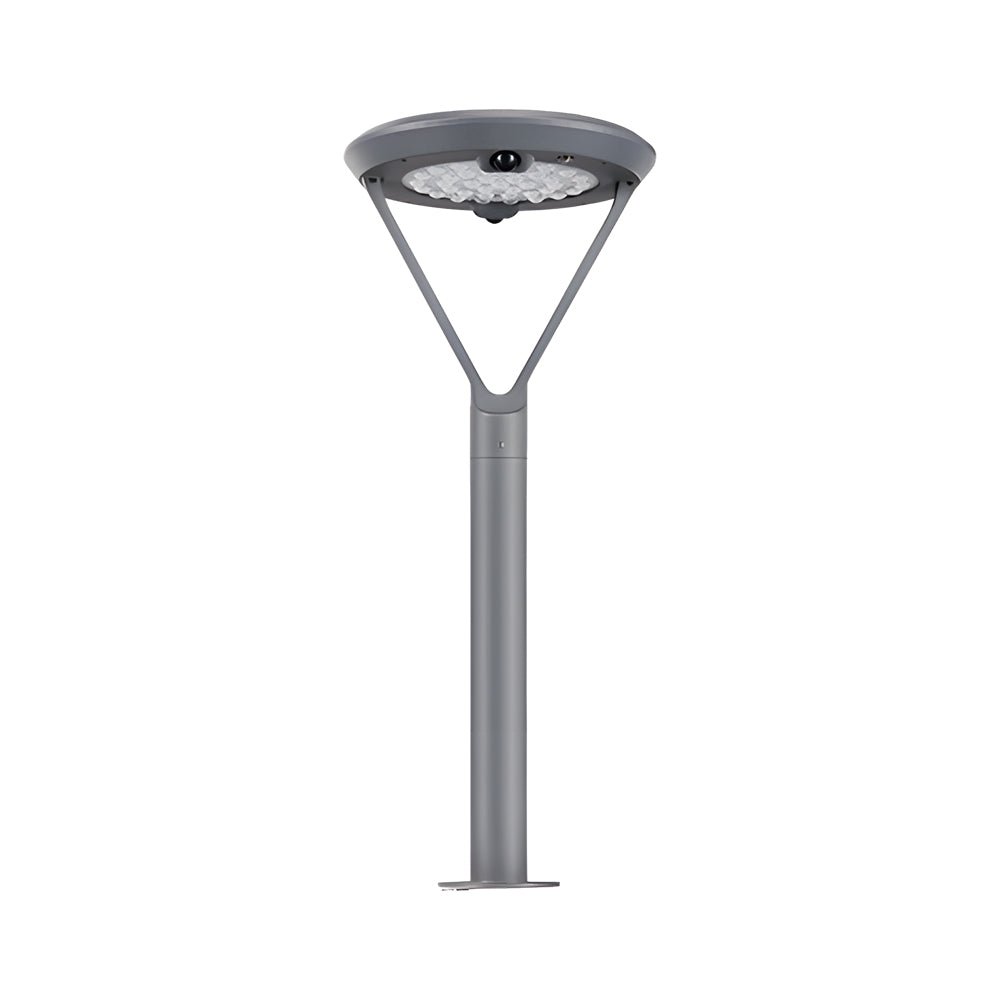 dual motion sensor solar outdoor garden pole light