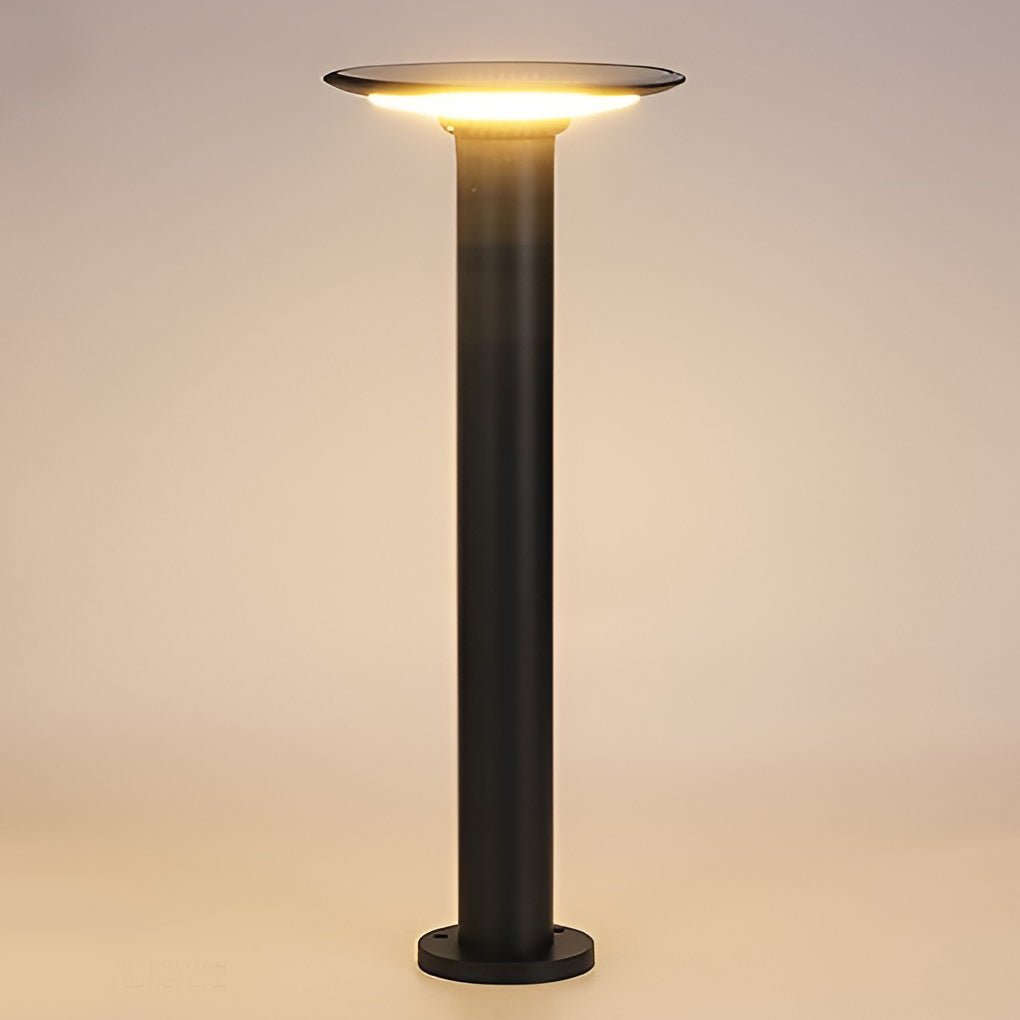 durable outdoor solar pathway lights in an innovative ufo shape