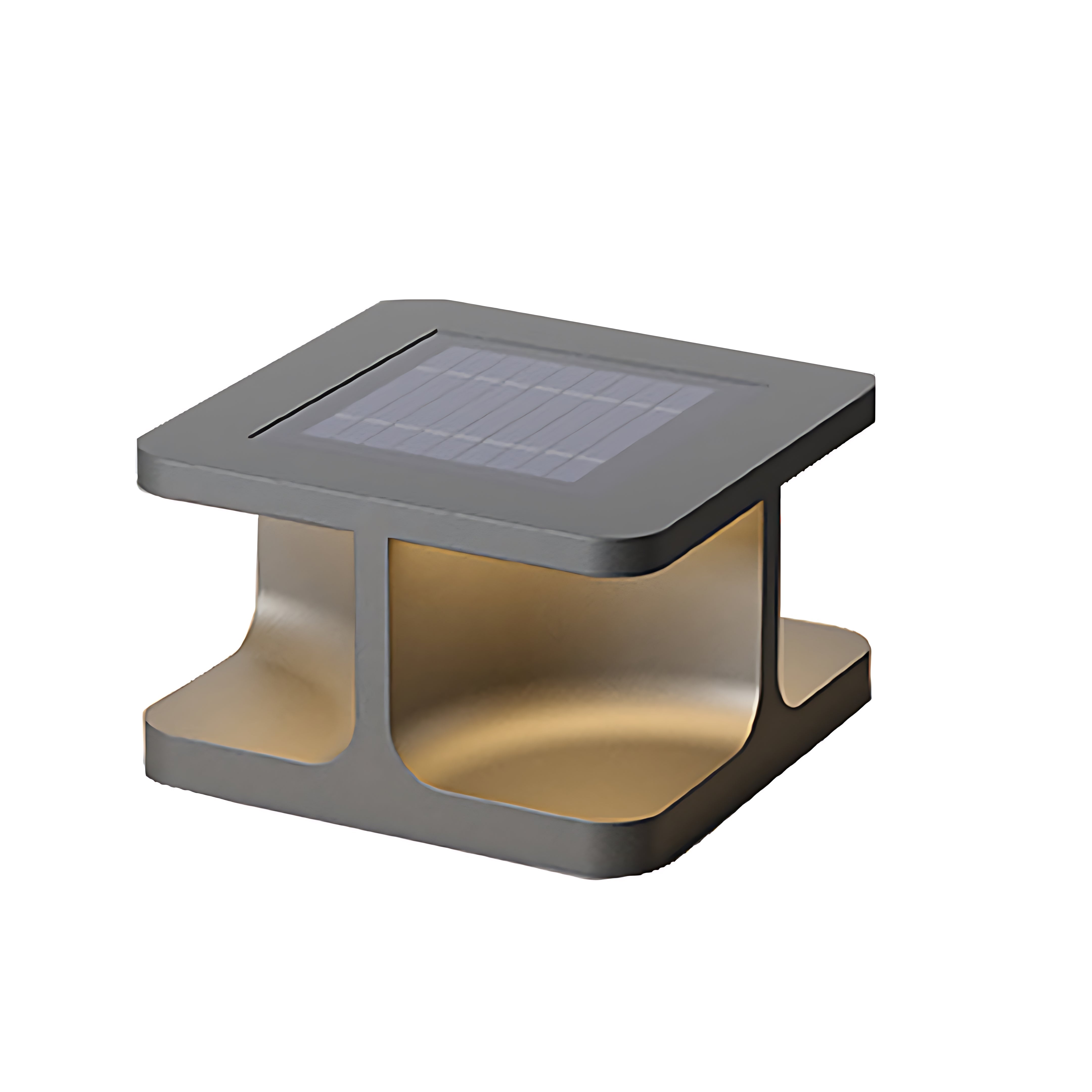 Waterproof Stainless Steel Modern Square Pillar Lights for Courtyards