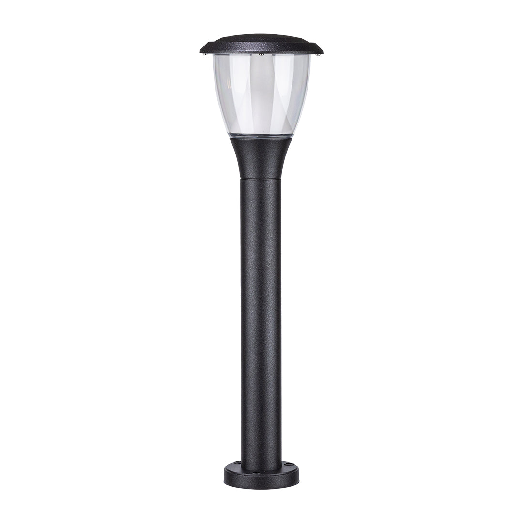 Modern Minimalist Bollard Path Light — Die-Cast Aluminum, 8W OSRAM LED, 3000K, IP65, Three Height Options (11", 11.8", 23.6")