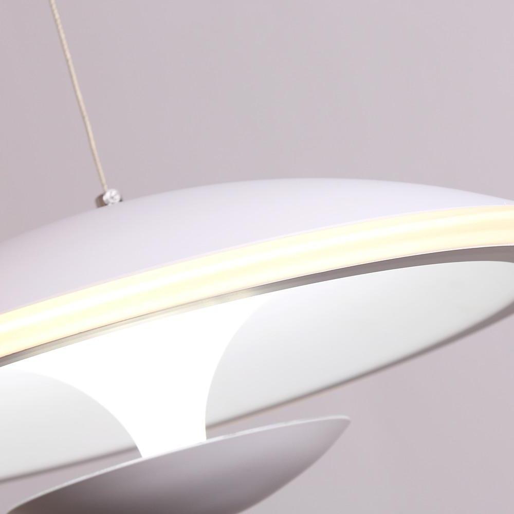 Modern Artistic Island Chandelier — Acrylic and Metal, LED Integrated, 40W, 3000K/6000K, 59" Adjustable Cord