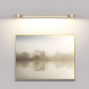 elegant brass linear led bathroom vanity light available in 354 and 472 for stunning mirror illumination