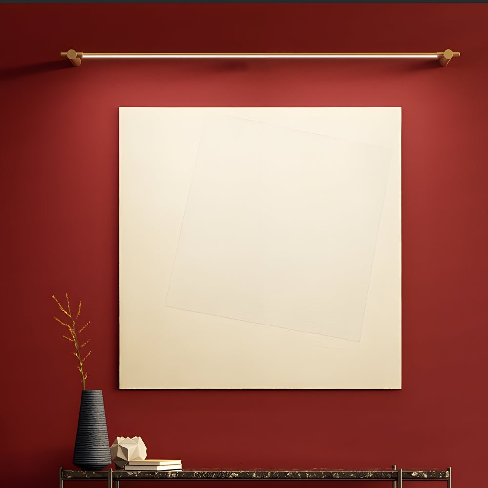 elegant brass linear led bathroom vanity light available in 354 and 472 for stunning mirror illumination