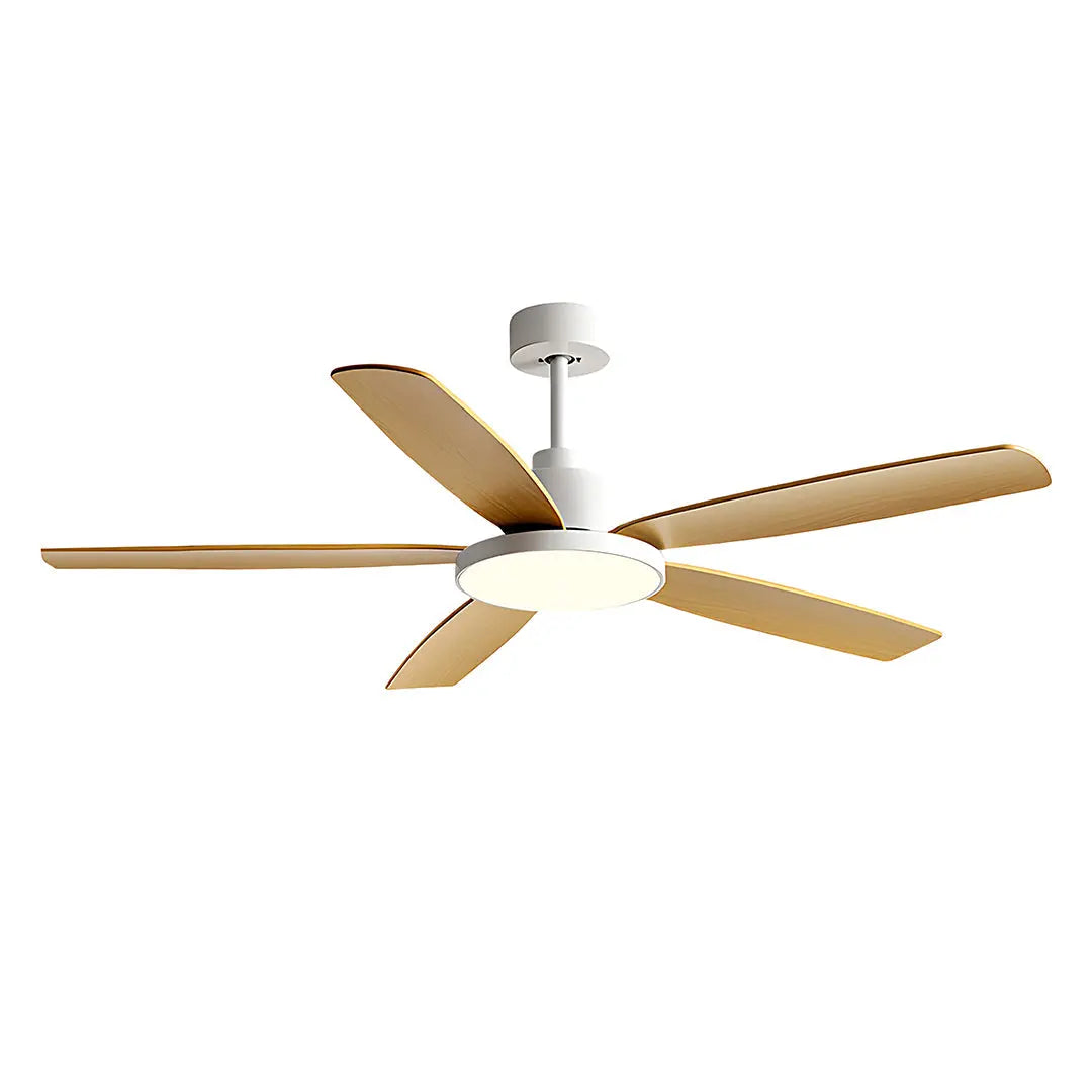 Nordic Style Chandelier Ceiling Fan with 5 Lights Luxe