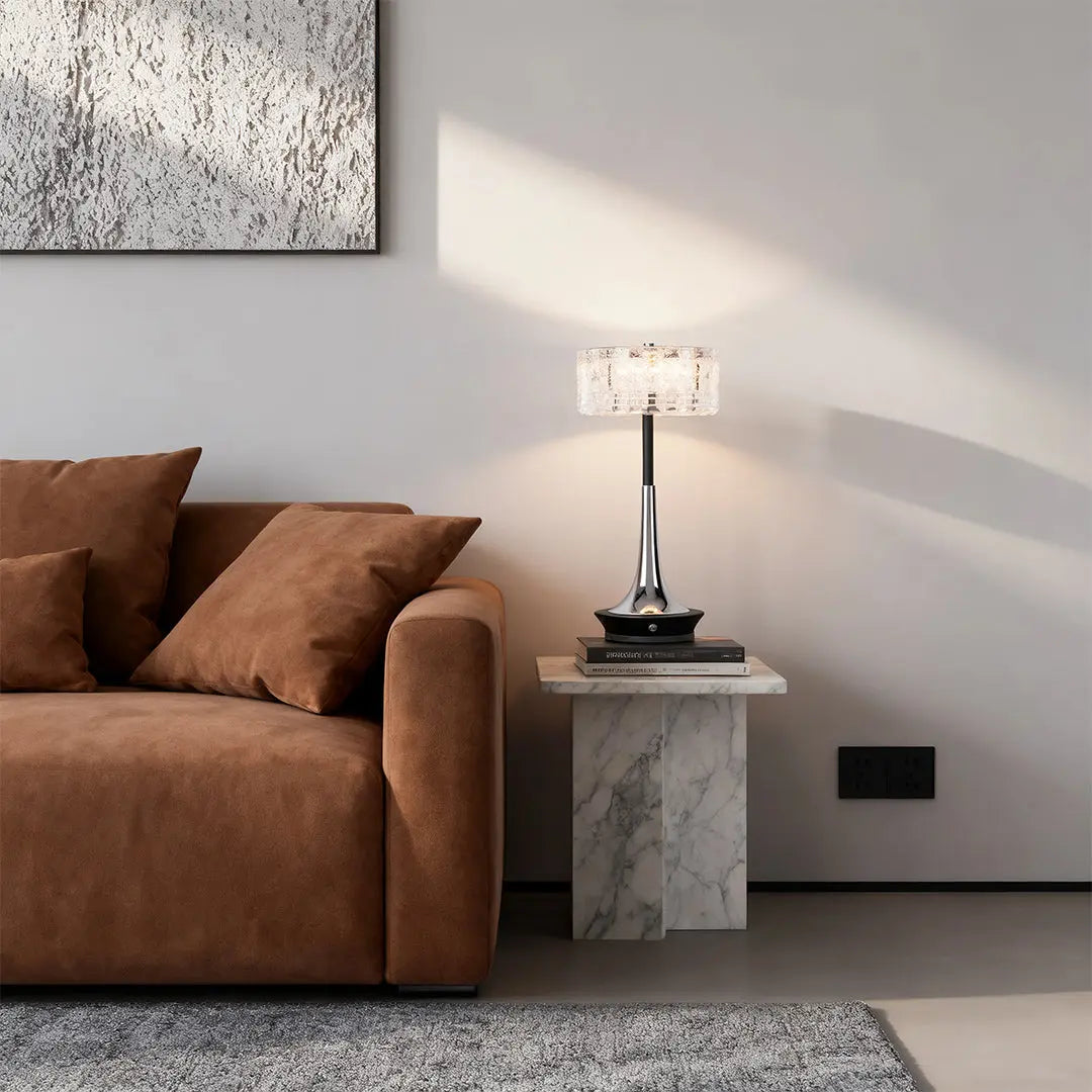 Portable Cordless Mushroom Table Lamp - INS-Style Atmosphere Light Luxe