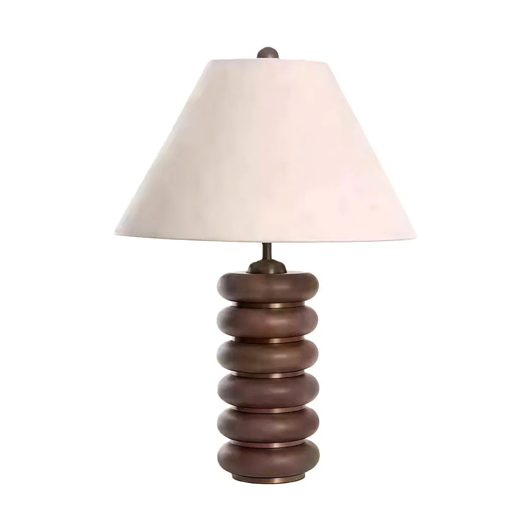 American Retro Cloth Table Lamp - Creative Decorative Lighting Luxe