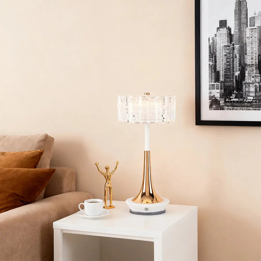 Portable Cordless Mushroom Table Lamp - INS-Style Atmosphere Light Luxe