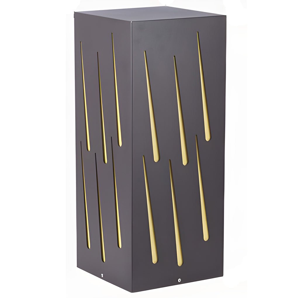 elegant outdoor decor led pathway lighting with meteor visual effect