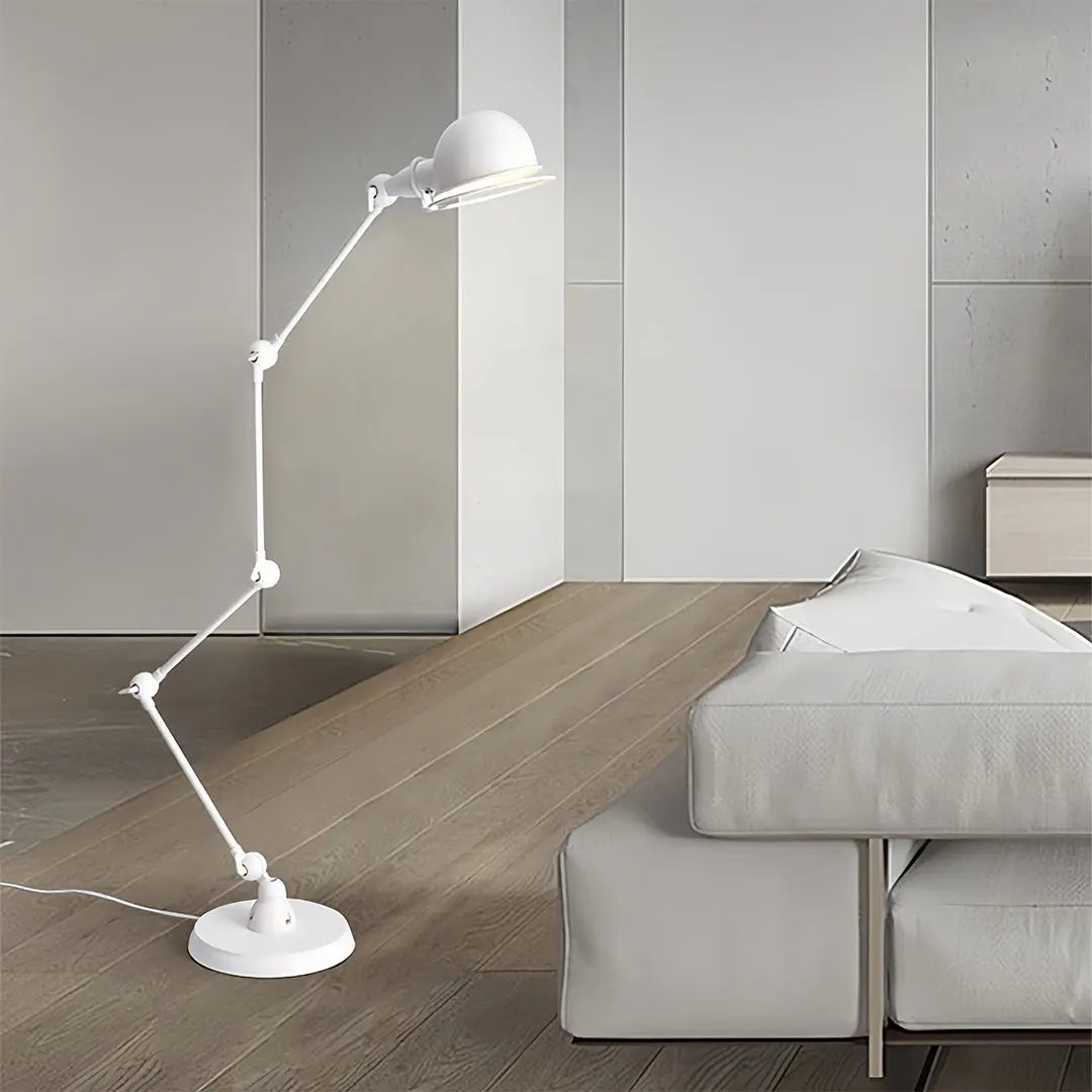 Industrial Task Standing Lamp: Reading Floor Lamps for Your Living Room Luxe