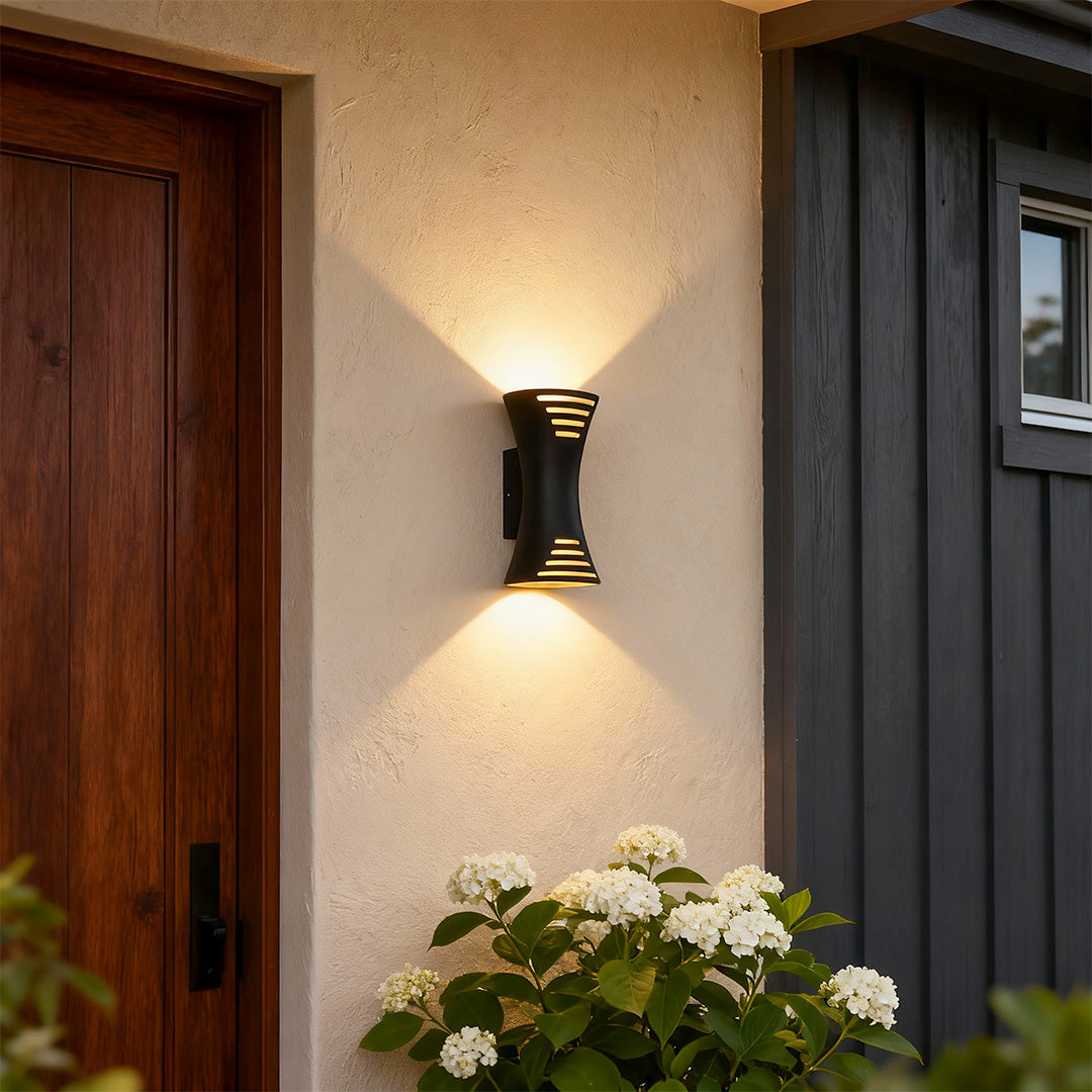 Creative Waterproof LED Wall Sconce with Up and Down Lighting