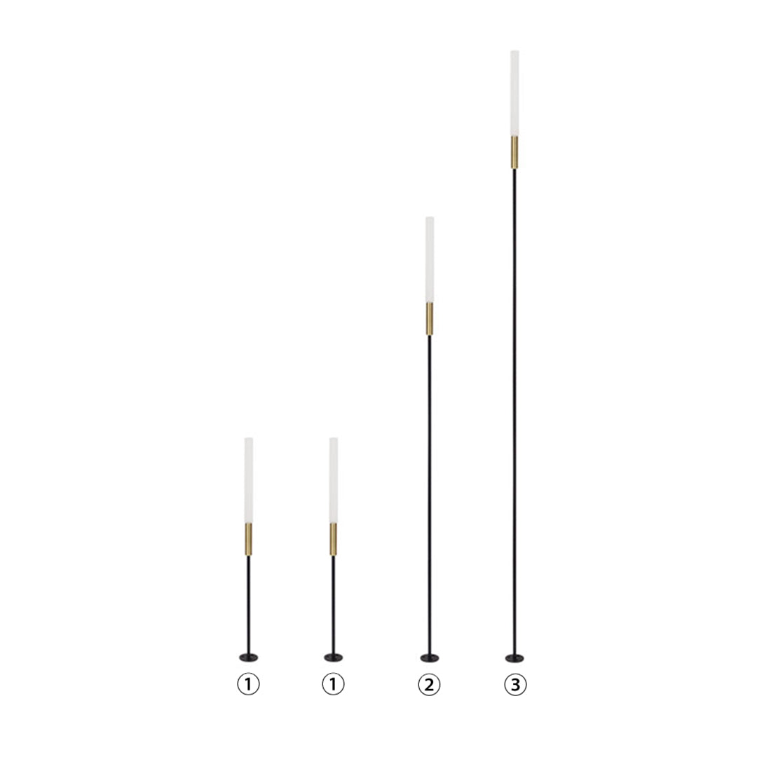 Reed-Shaped Landscape Spike Light — Aluminum, 12W LED, 3000K Warm White, IP65, 4/5/7/11/12-Pack