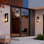 Industrial Retro Outdoor Wall Sconce — Stainless Steel, LED, 8W, IP65 Weatherproof, Black or Gold