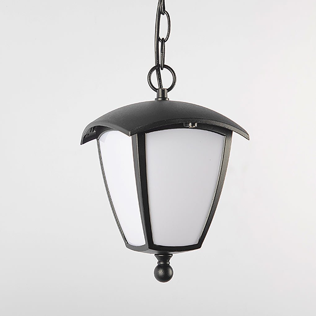 Versatile Outdoor Landscape Light — Black Iron & PC, E27, IP54, Wall / Post / Pendant / Lawn Configurations